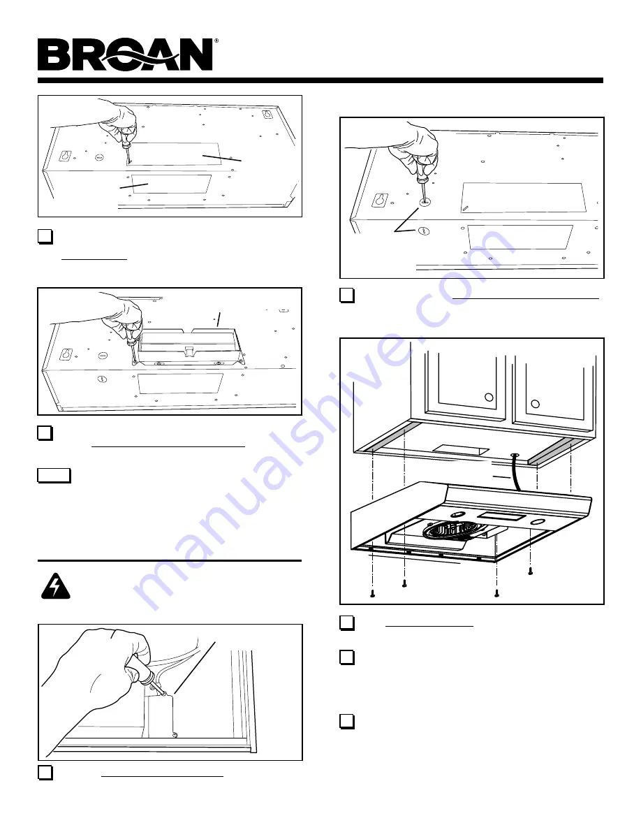 Broan QB130SS Instructions Manual Download Page 5