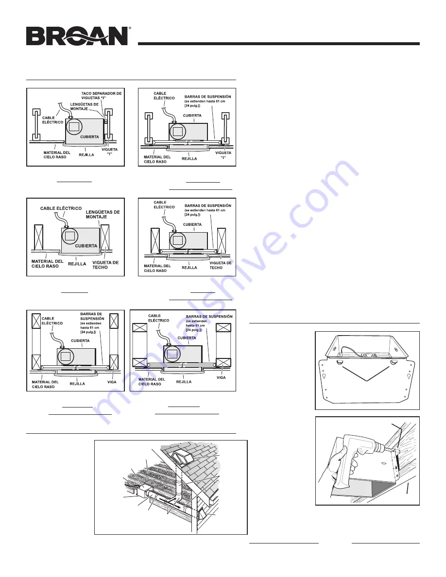 Broan QTXE110S Instructions Manual Download Page 10