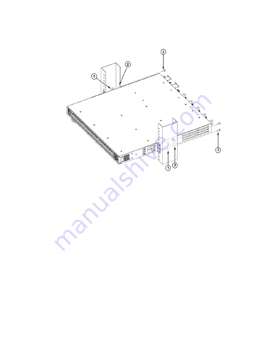 Brocade Communications Systems VDX 6940 Series Hardware Installation Manual Download Page 61