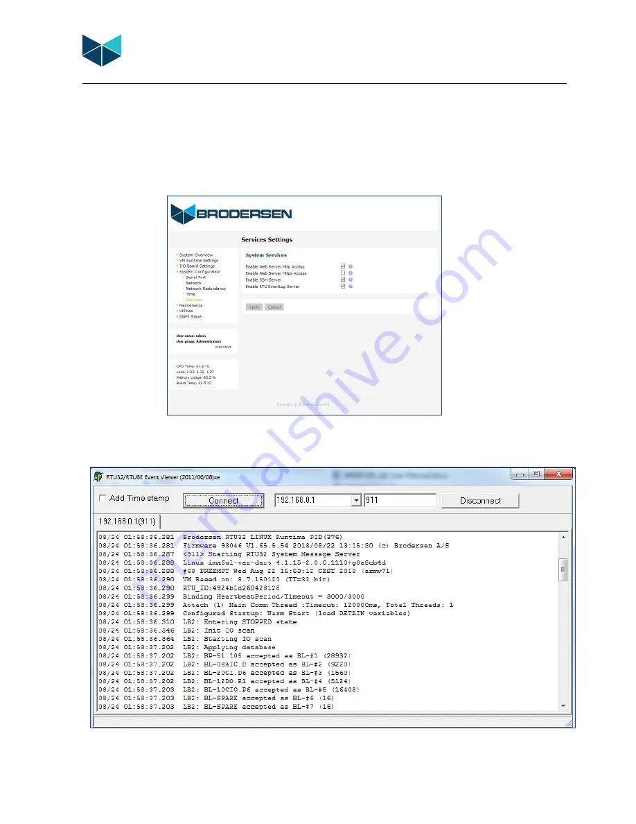 Brodersen RTU32M Series User Manual Download Page 56