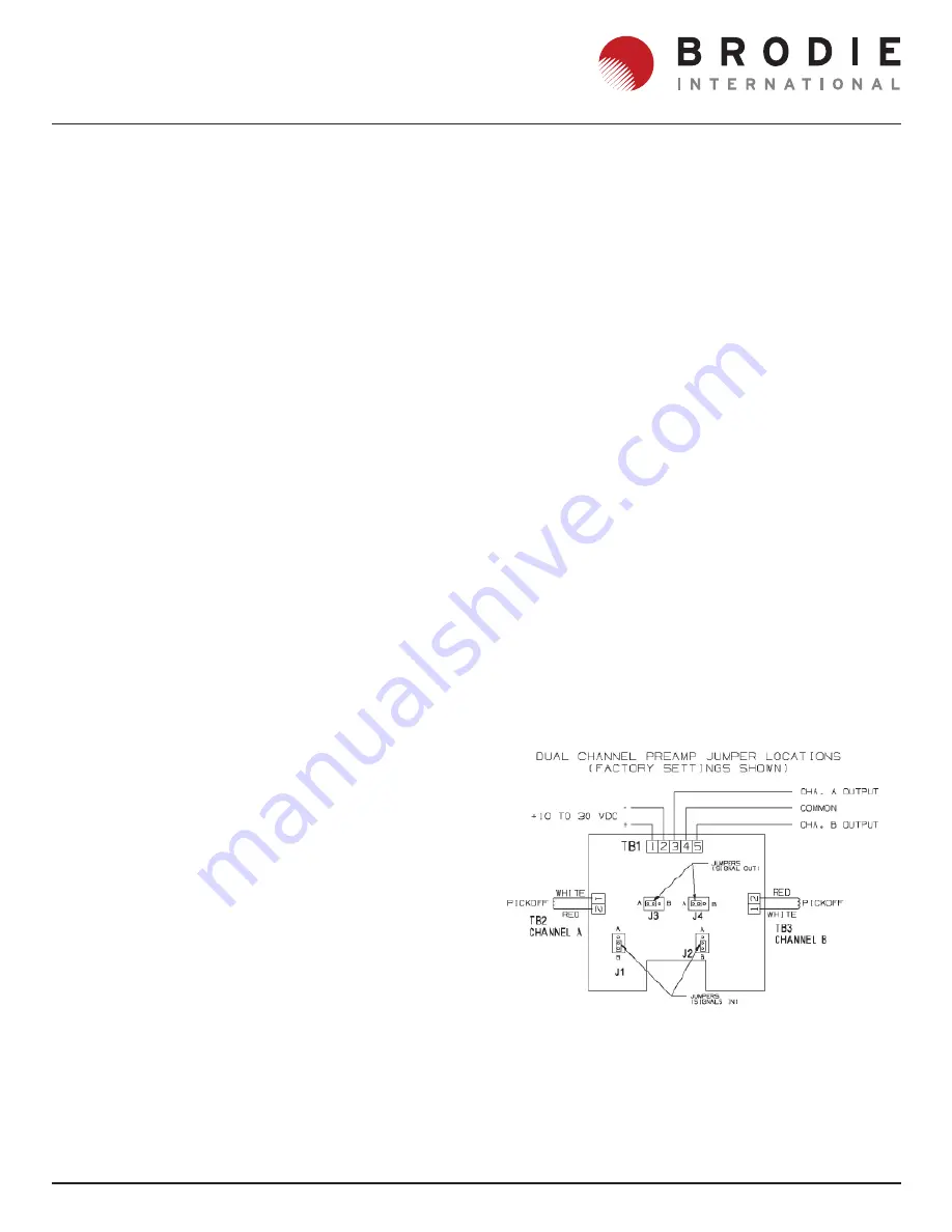 Brodie BiRotor Plus Installation & Operation Manual Download Page 12