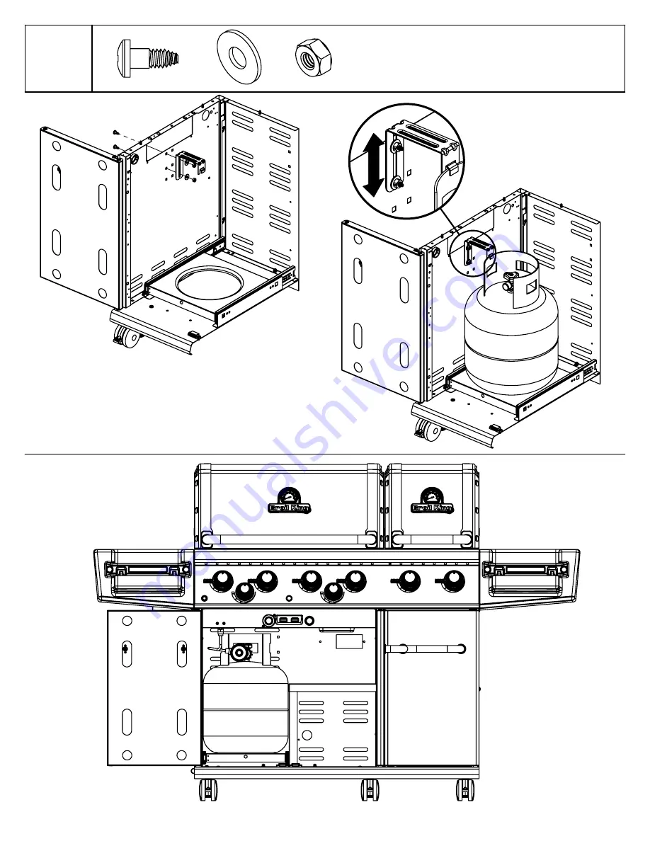 Broil King 9572-44 Assembly Manual & Parts List Download Page 10