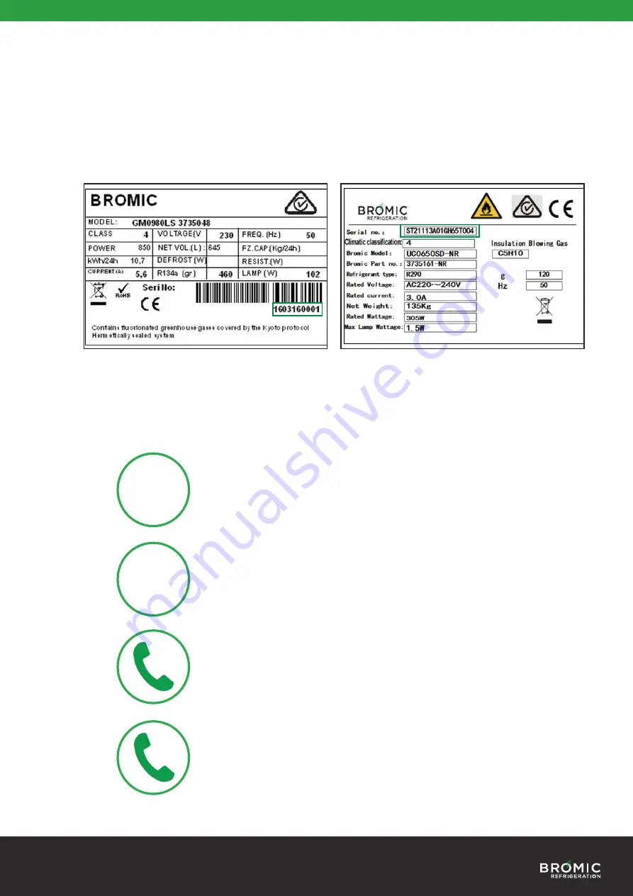 Bromic Heating MEDIFRIDGE MEDO220GD-NR Скачать руководство пользователя страница 17