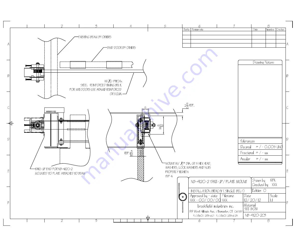 Brookfield Industries NB-4120-
2M3 Operator'S Manual Download Page 21