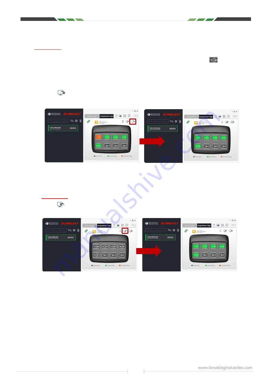 BROOKING INDUSTRIES BLINKCAST Software Manual Download Page 8