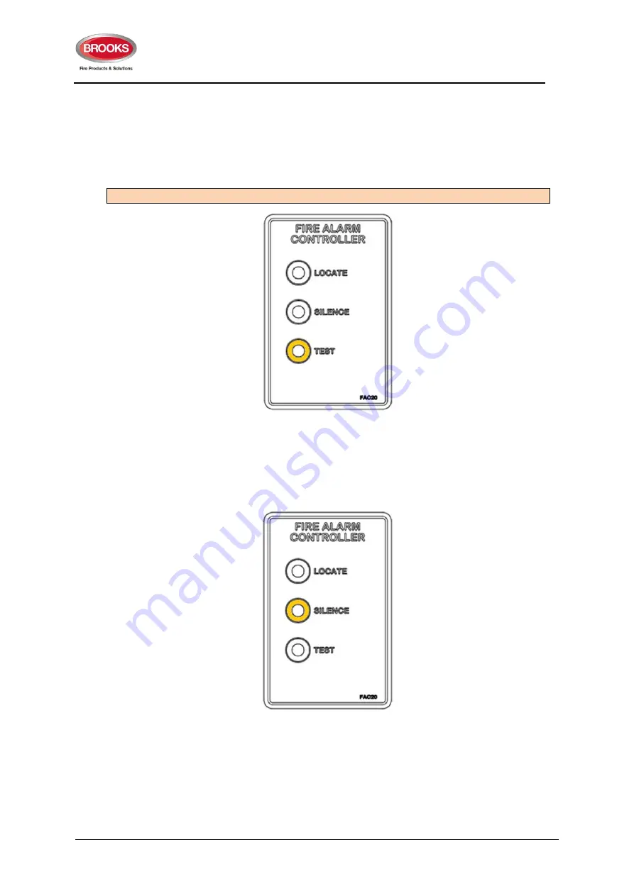 Brooks FAC20 Instruction Manual Download Page 13