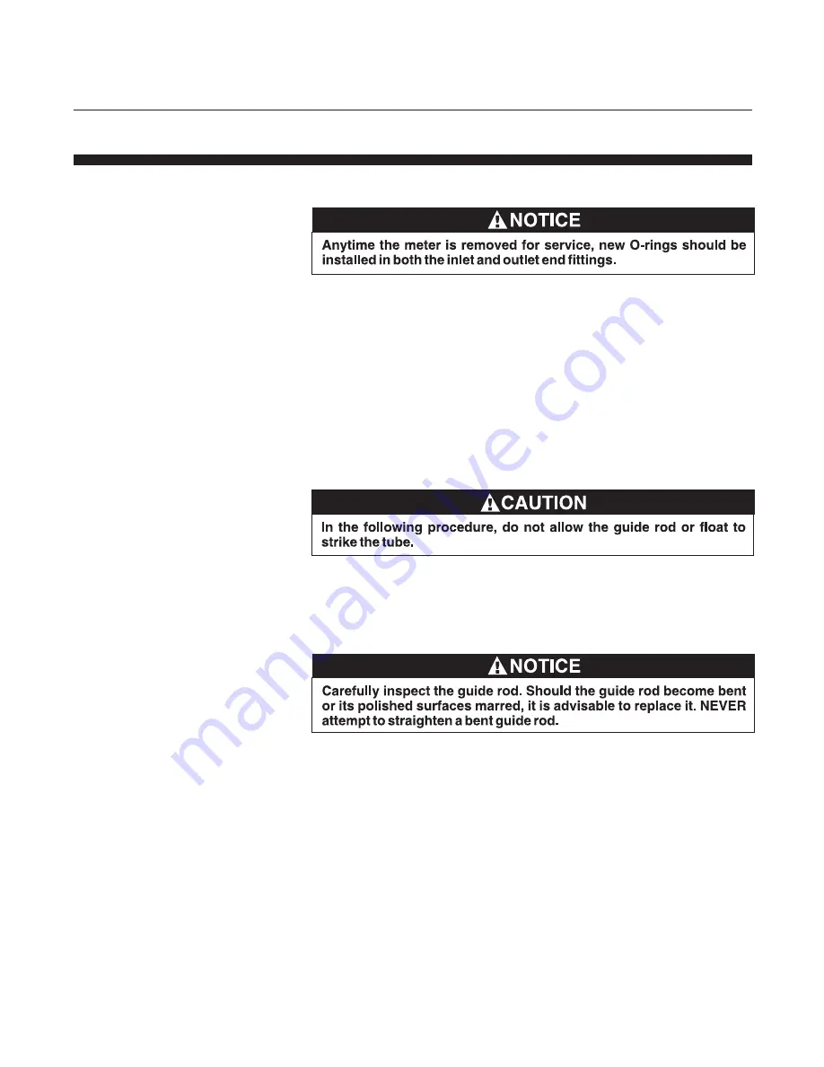 Brooks Glass Tube Full-View 1110 Operation Manual Download Page 26