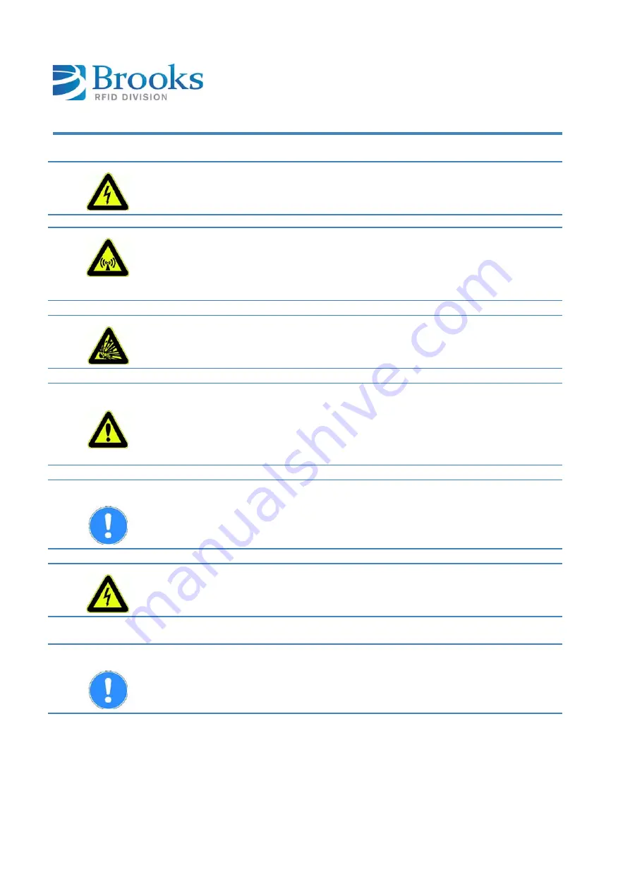 Brooks LF40C THR Product Manual Download Page 28