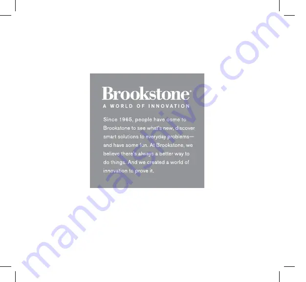 Brookstone 656736 Скачать руководство пользователя страница 11