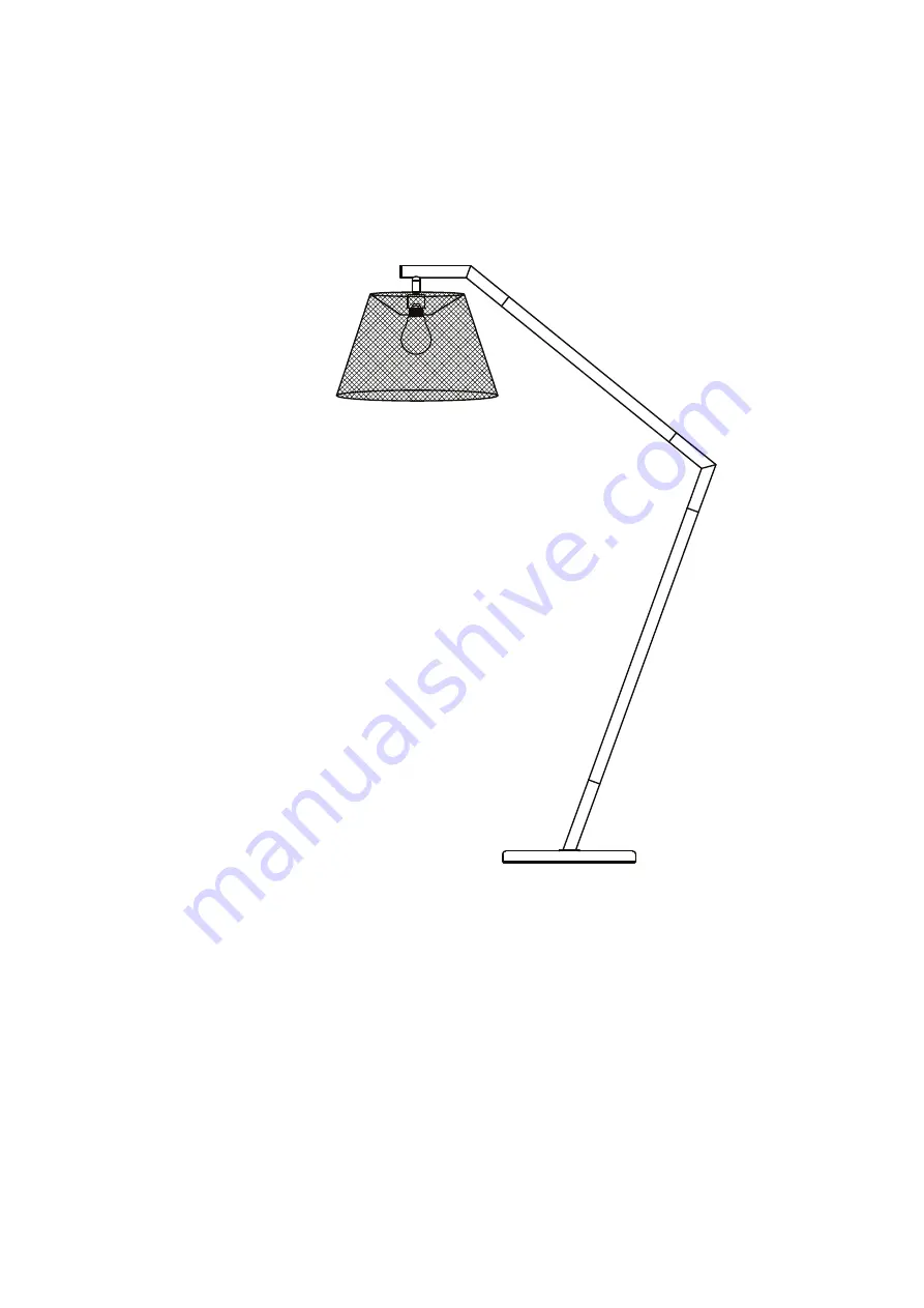 BROSA Caelum Floor Lamp Assembly Manual Download Page 6