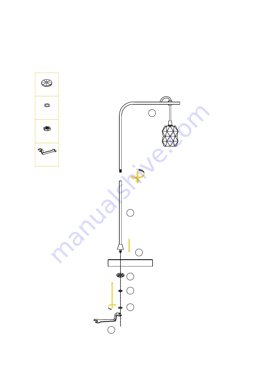 BROSA Corvus Table Lamp Скачать руководство пользователя страница 4