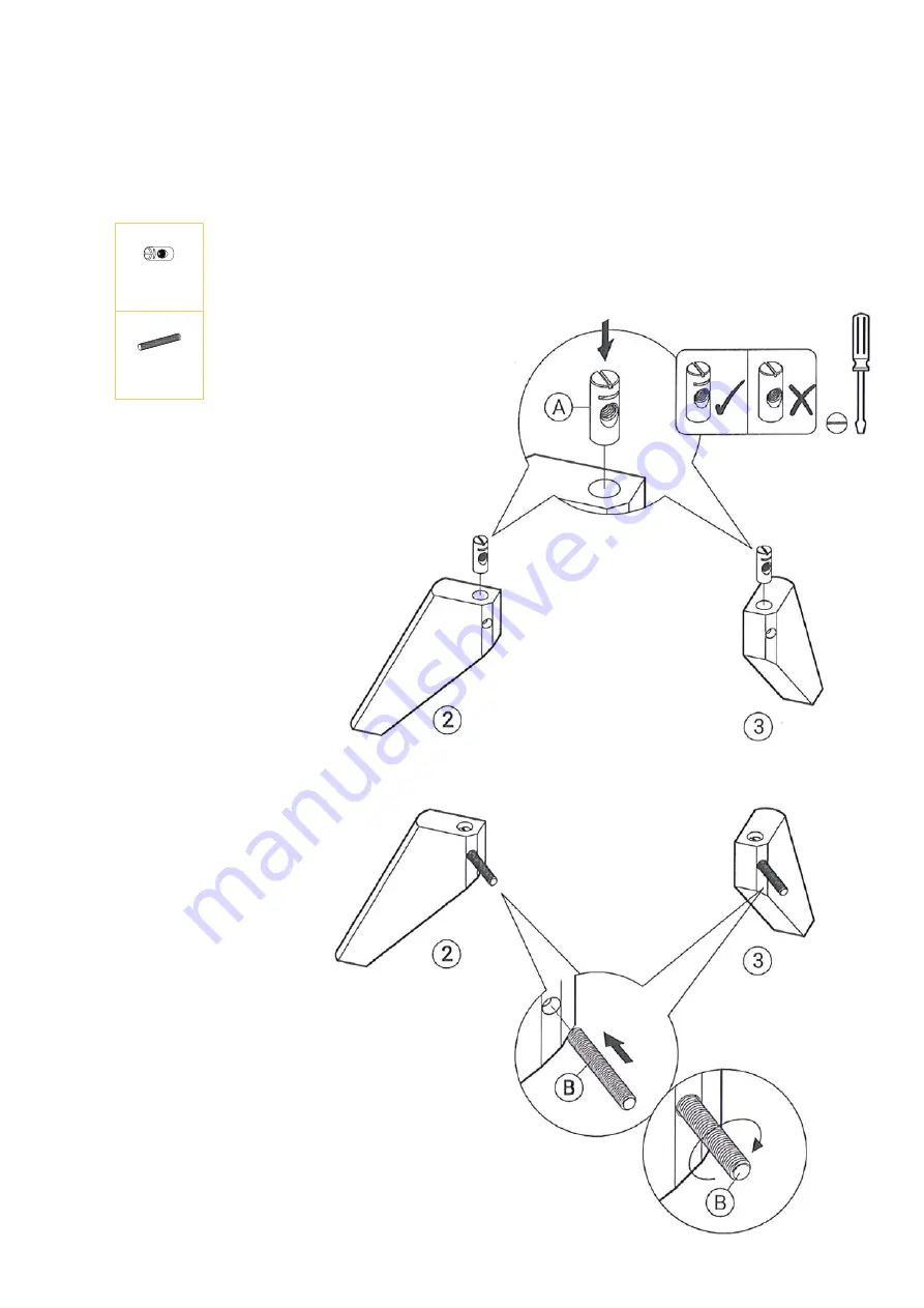 BROSA Elizabeth Sideboard Assembly Manual Download Page 3