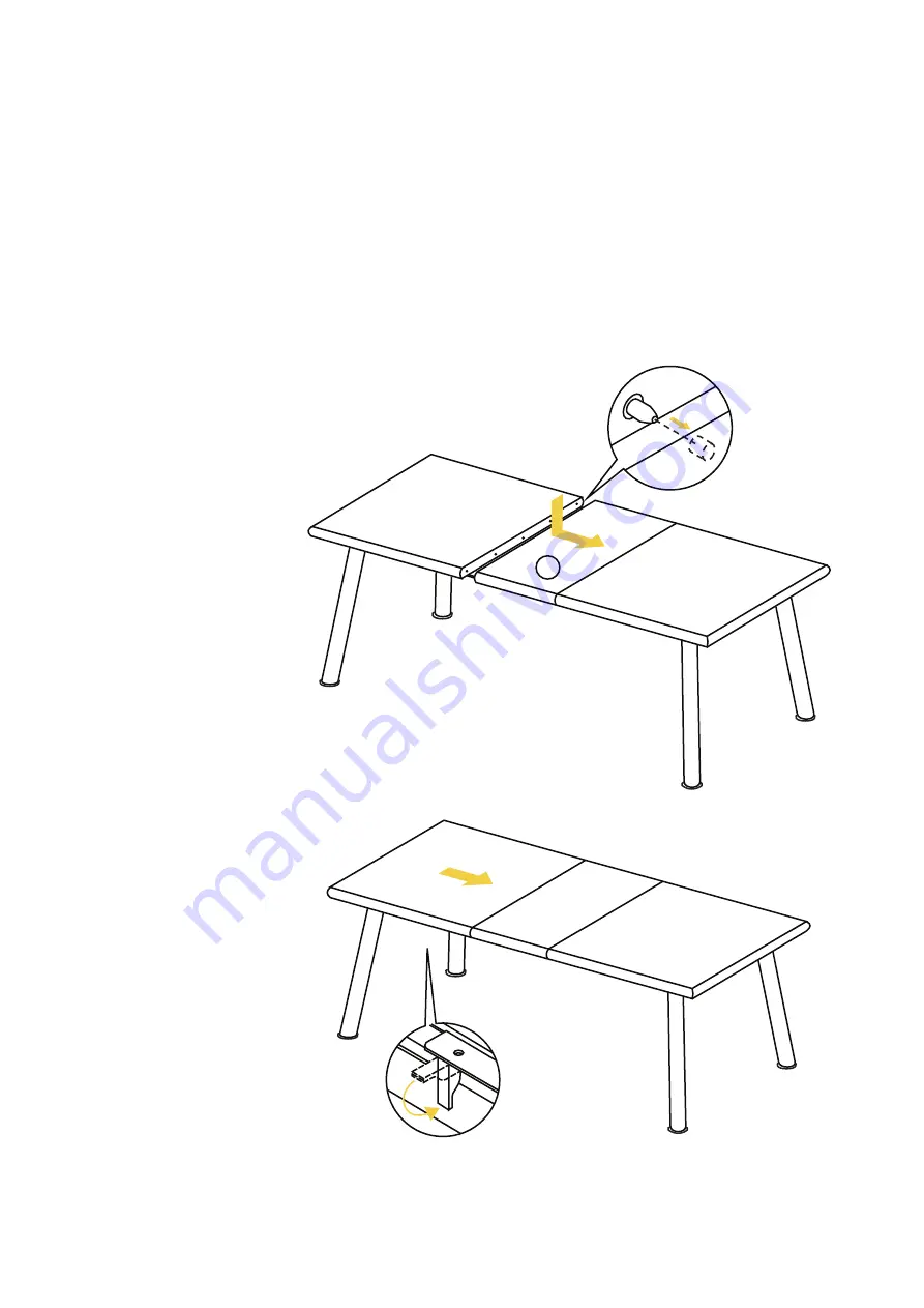 BROSA Field Extendable Dining Table Assembly Manual Download Page 5