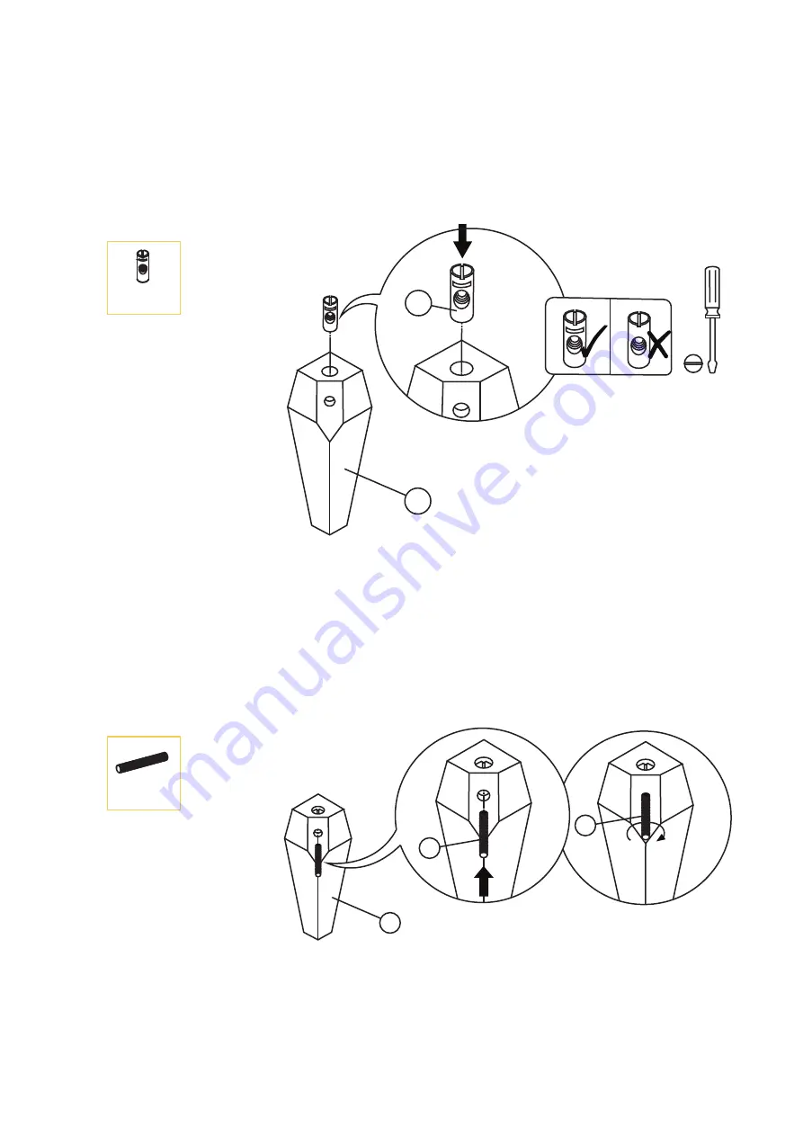 BROSA Hans Sideboard Assembly Manual Download Page 3