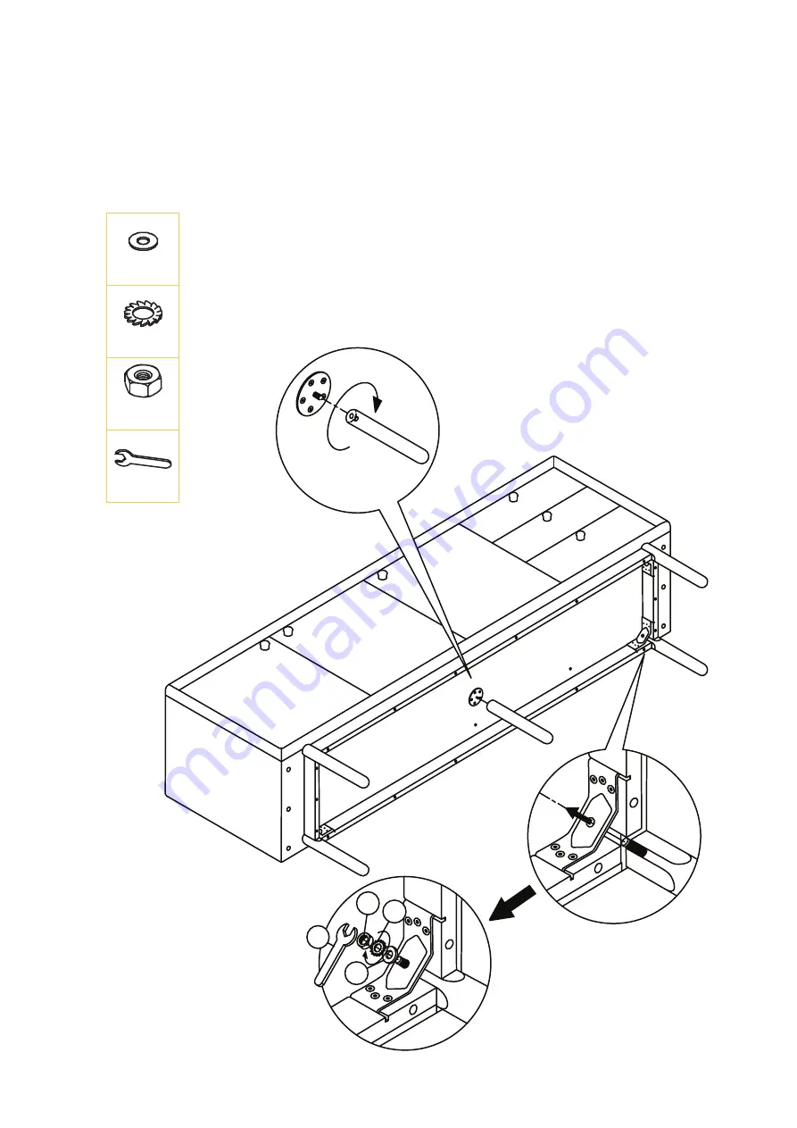 BROSA Kaneko Sideboard Assembly Manual Download Page 4