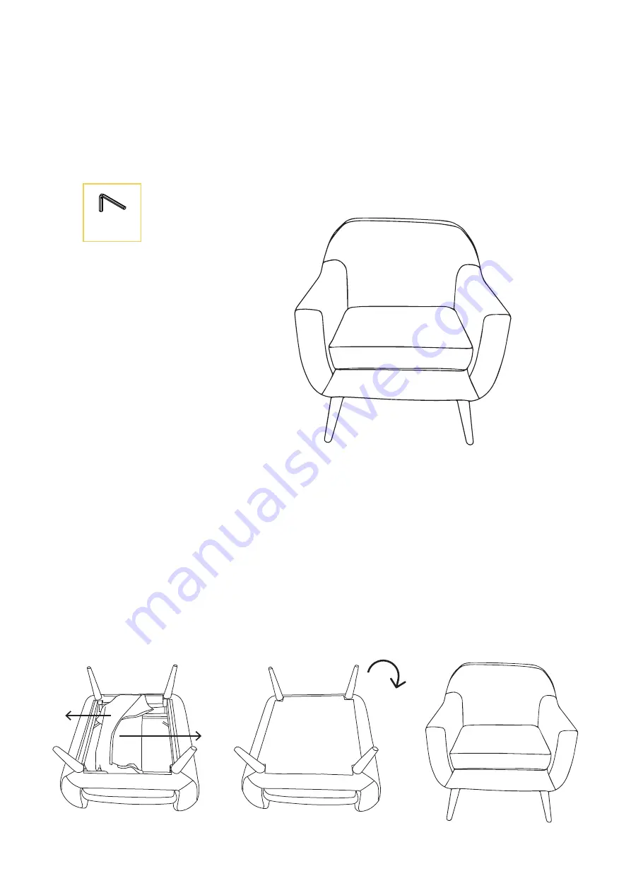 BROSA Kraesten Armchair Скачать руководство пользователя страница 4