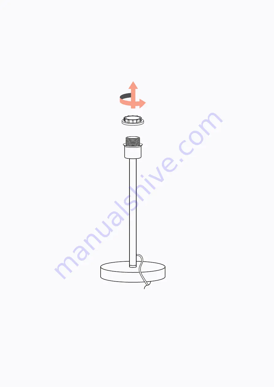 BROSA Lyra Table Lamp Assembly Manual Download Page 6