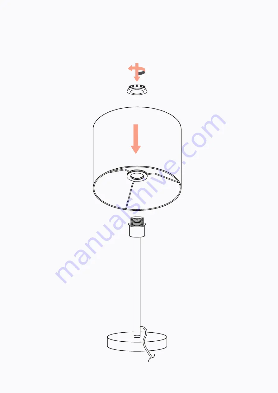 BROSA Lyra Table Lamp Assembly Manual Download Page 7