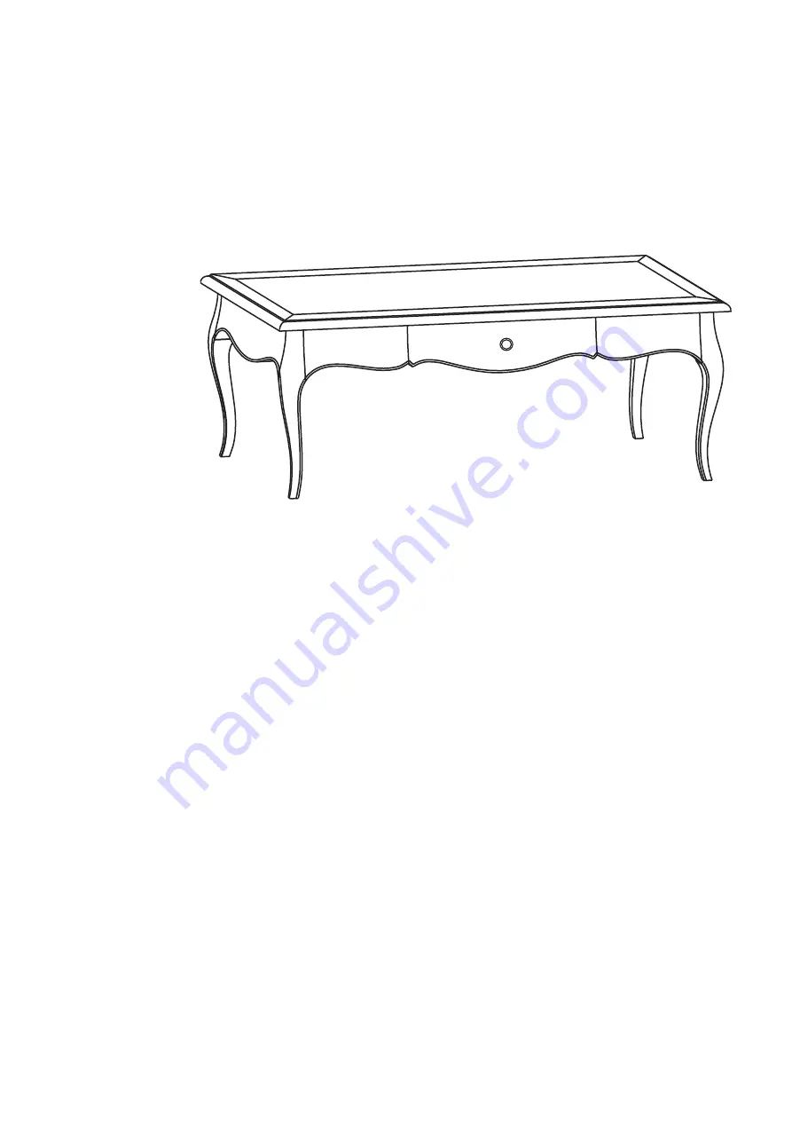 BROSA Maison Storage Coffee Table Assembly Manual Download Page 5