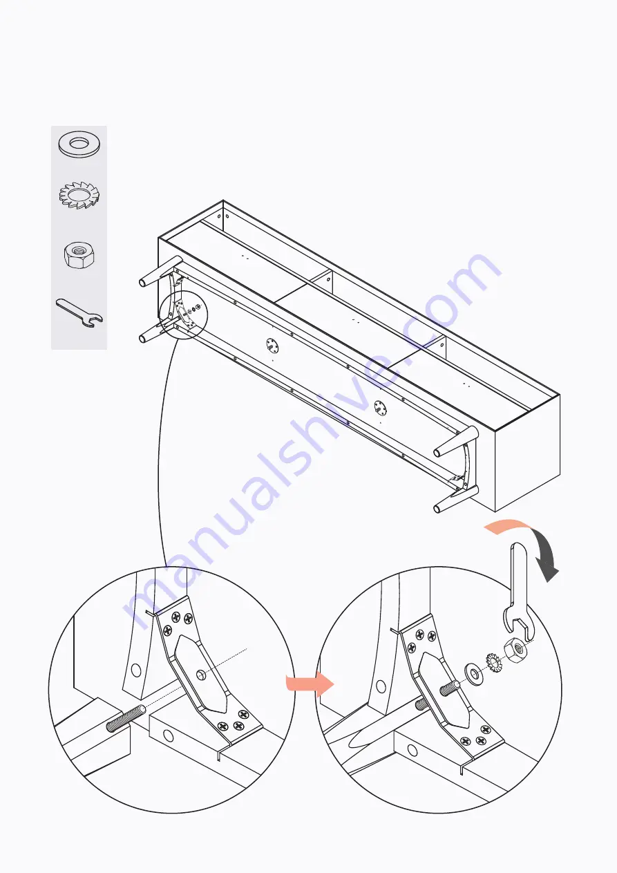 BROSA Olsen Entertainment Unit Assembly Manual Download Page 6