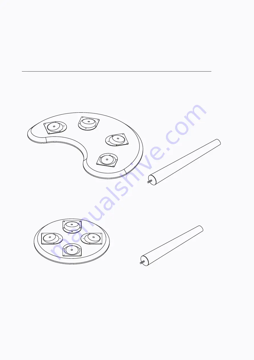 BROSA Olsen Nest of Tables Скачать руководство пользователя страница 3