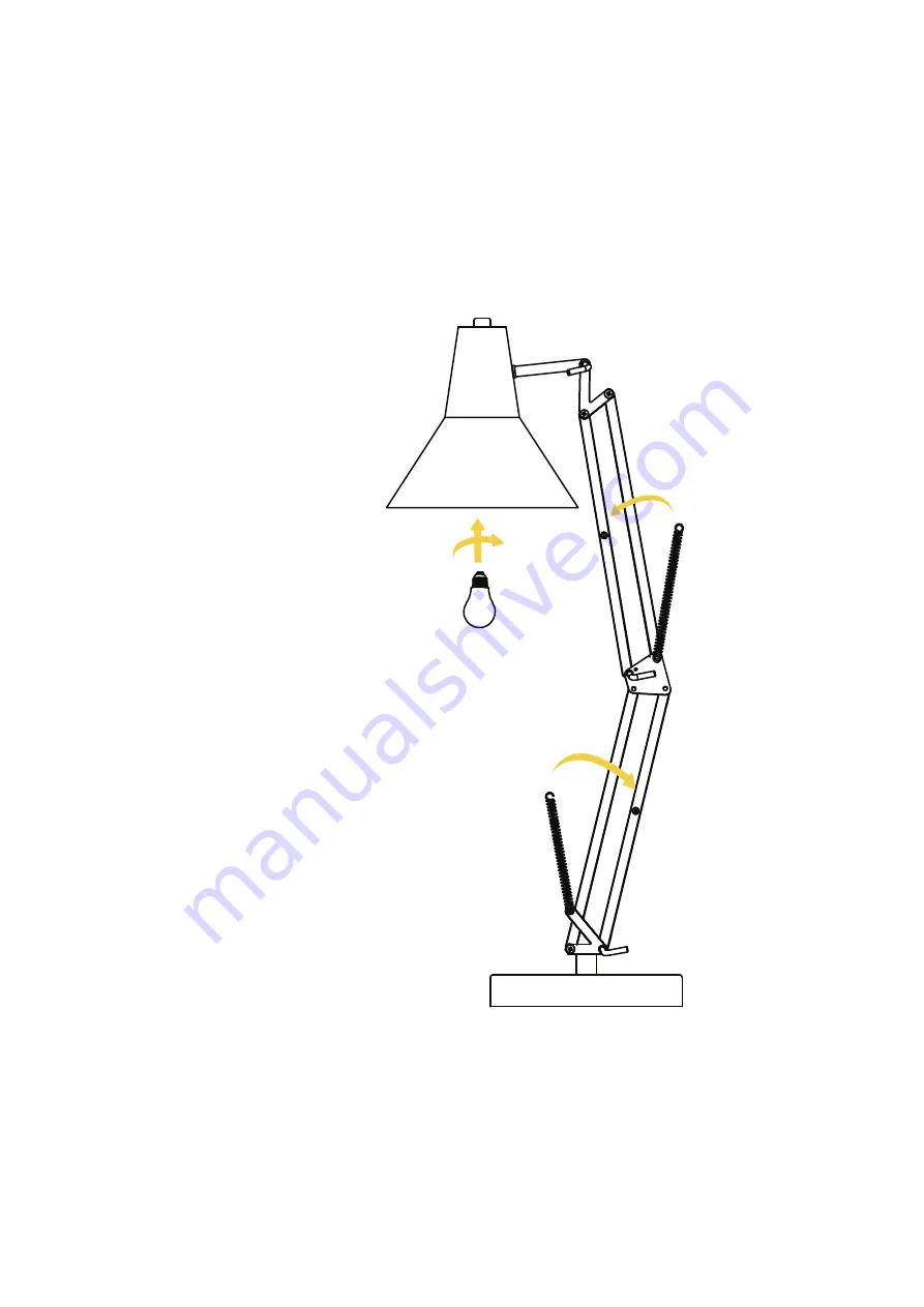 BROSA Pictor Spring Table Lamp Assembly Manual Download Page 4