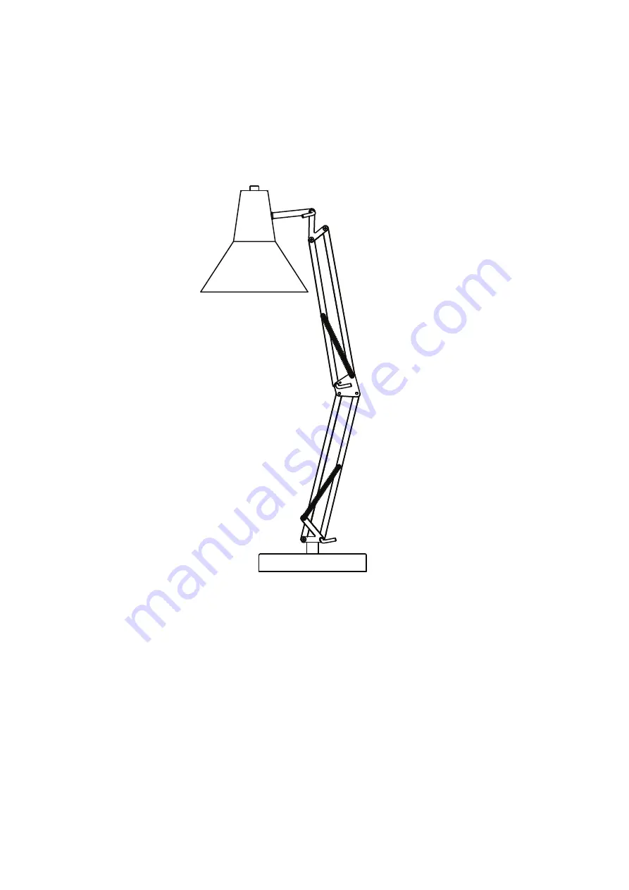 BROSA Pictor Spring Table Lamp Assembly Manual Download Page 6