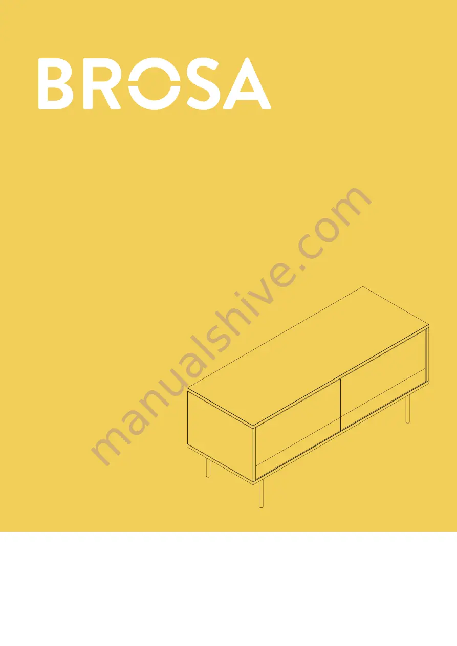 BROSA Proto Small Entertainment Unit Assembly Manual Download Page 1