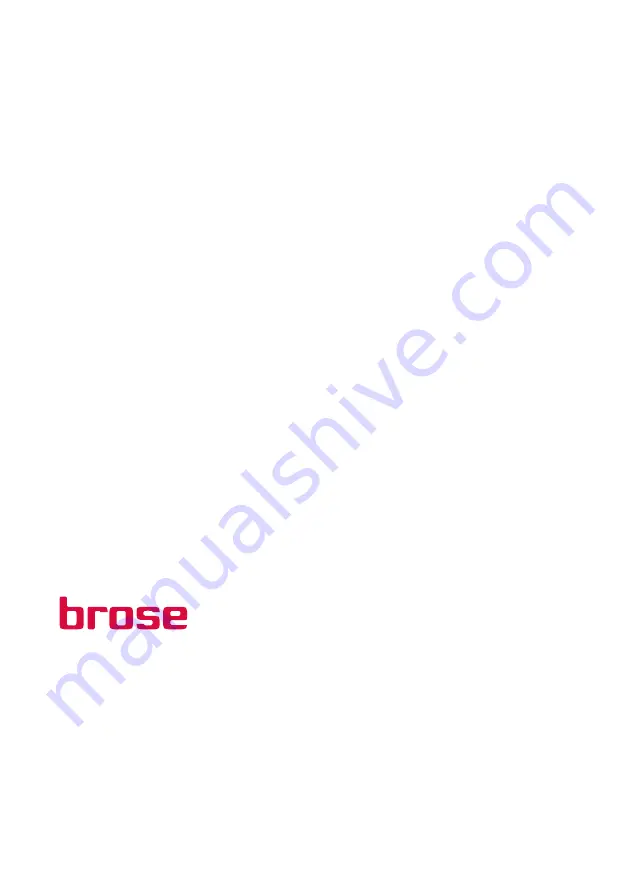 Brose Allround User Manual Download Page 40