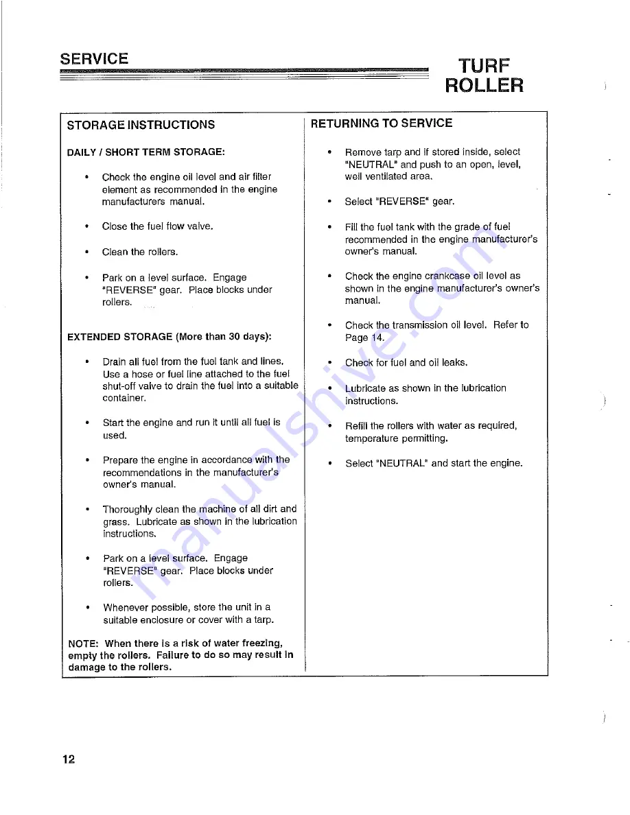 Brouwer 7990302 Owner'S And Operator'S Manual Download Page 20