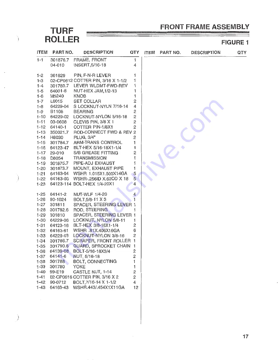 Brouwer 7990302 Owner'S And Operator'S Manual Download Page 25