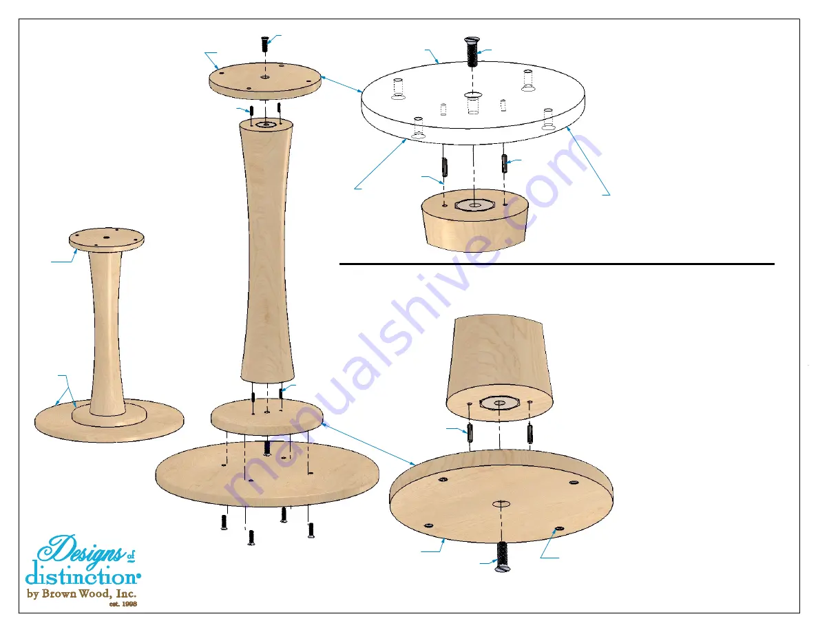 Brown Wood Designs of distinction Shoin Скачать руководство пользователя страница 1