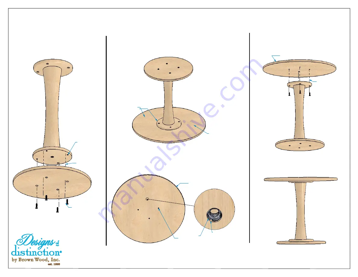 Brown Wood Designs of distinction Shoin Скачать руководство пользователя страница 2