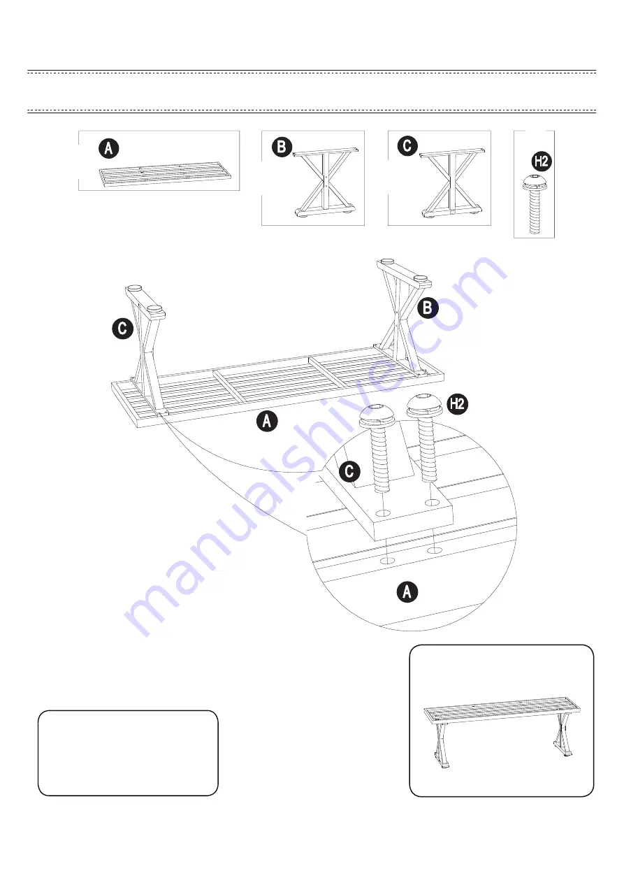 Broyhill A206005302 Assembly Instructions Manual Download Page 6