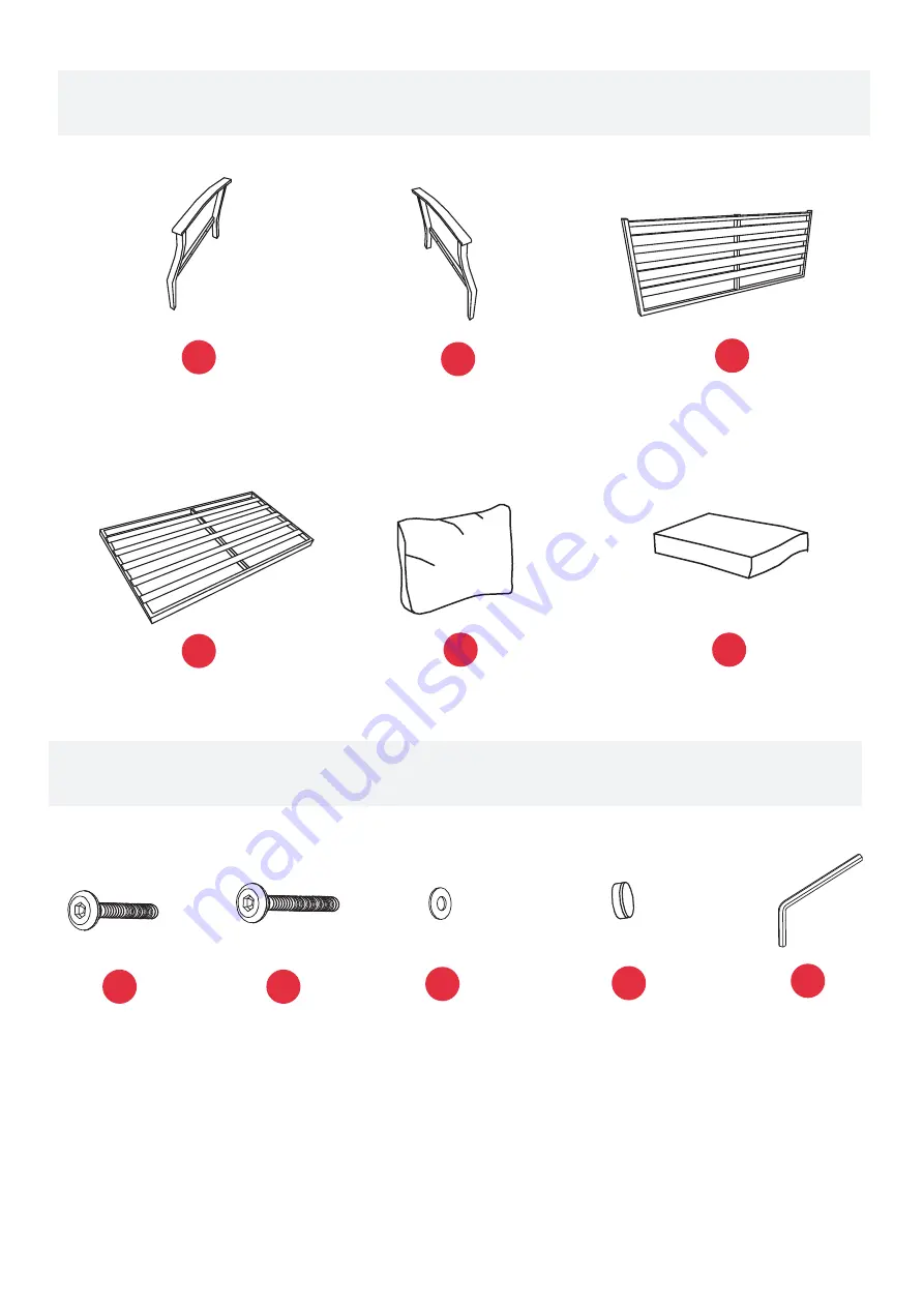 Broyhill BS21013 Assembly Instructions Manual Download Page 4