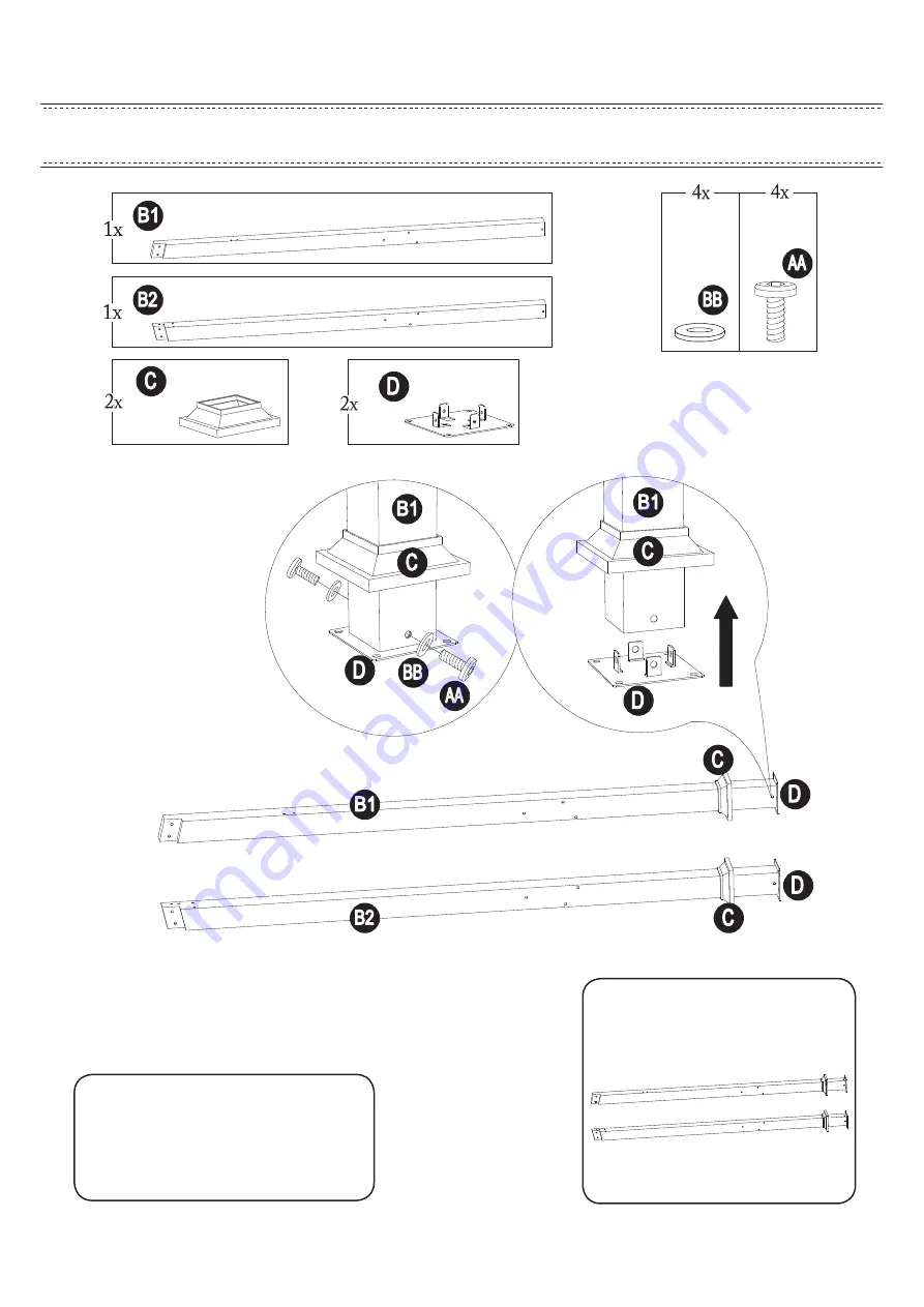 Broyhill CAPLANO A106004500 Assembly Instructions Manual Download Page 8