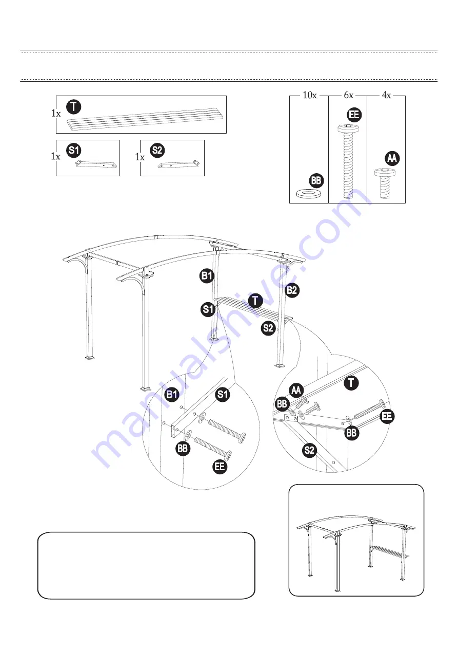 Broyhill CAPLANO A106004500 Assembly Instructions Manual Download Page 16