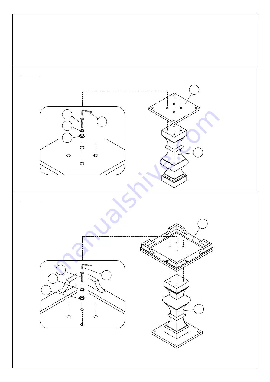 Broyhill TUSCANY DY900E Assembly Instruction Manual Download Page 5