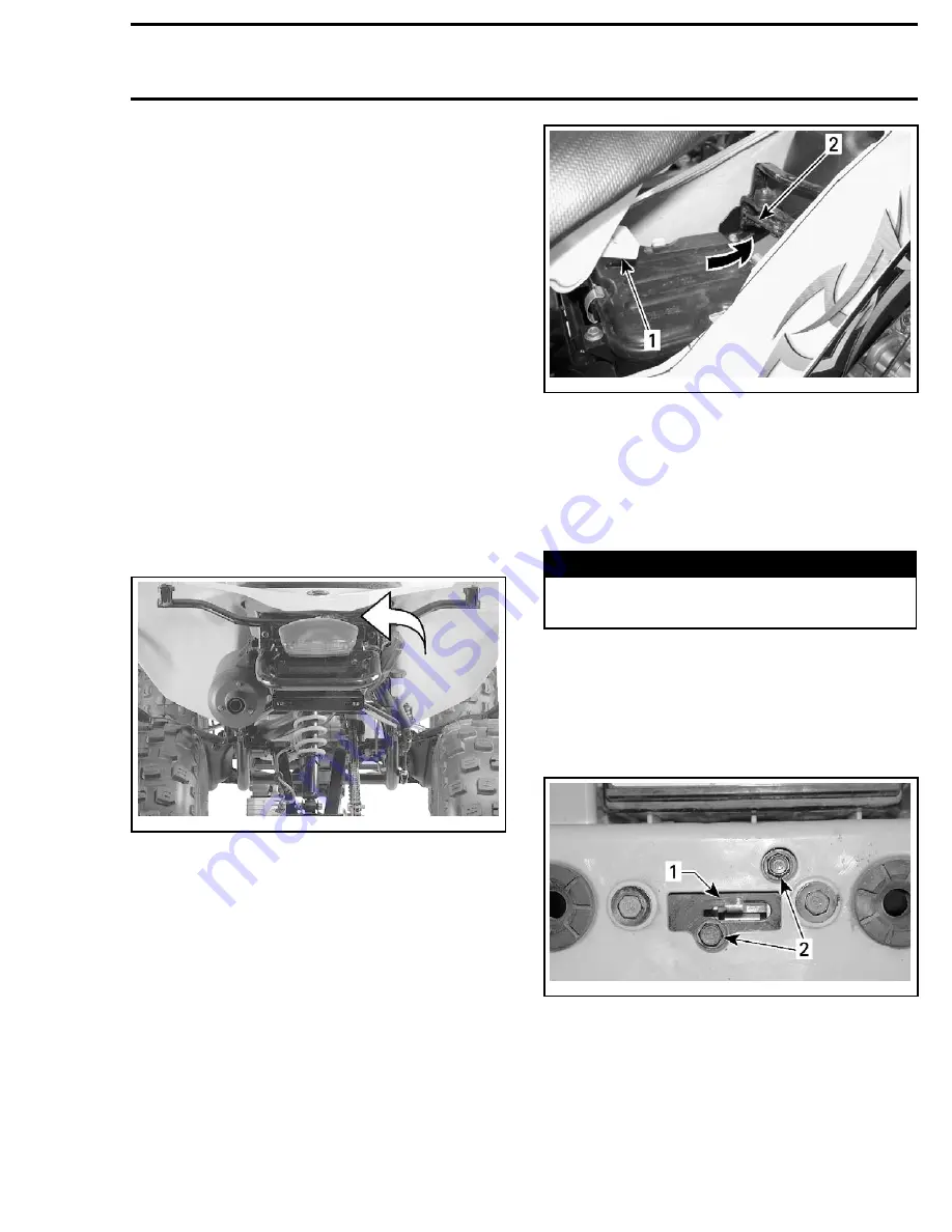 BRP BOMBARDIER DS250 2006 Shop Manual Download Page 258