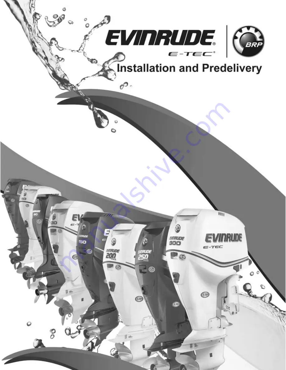 BRP Evinrude Скачать руководство пользователя страница 1