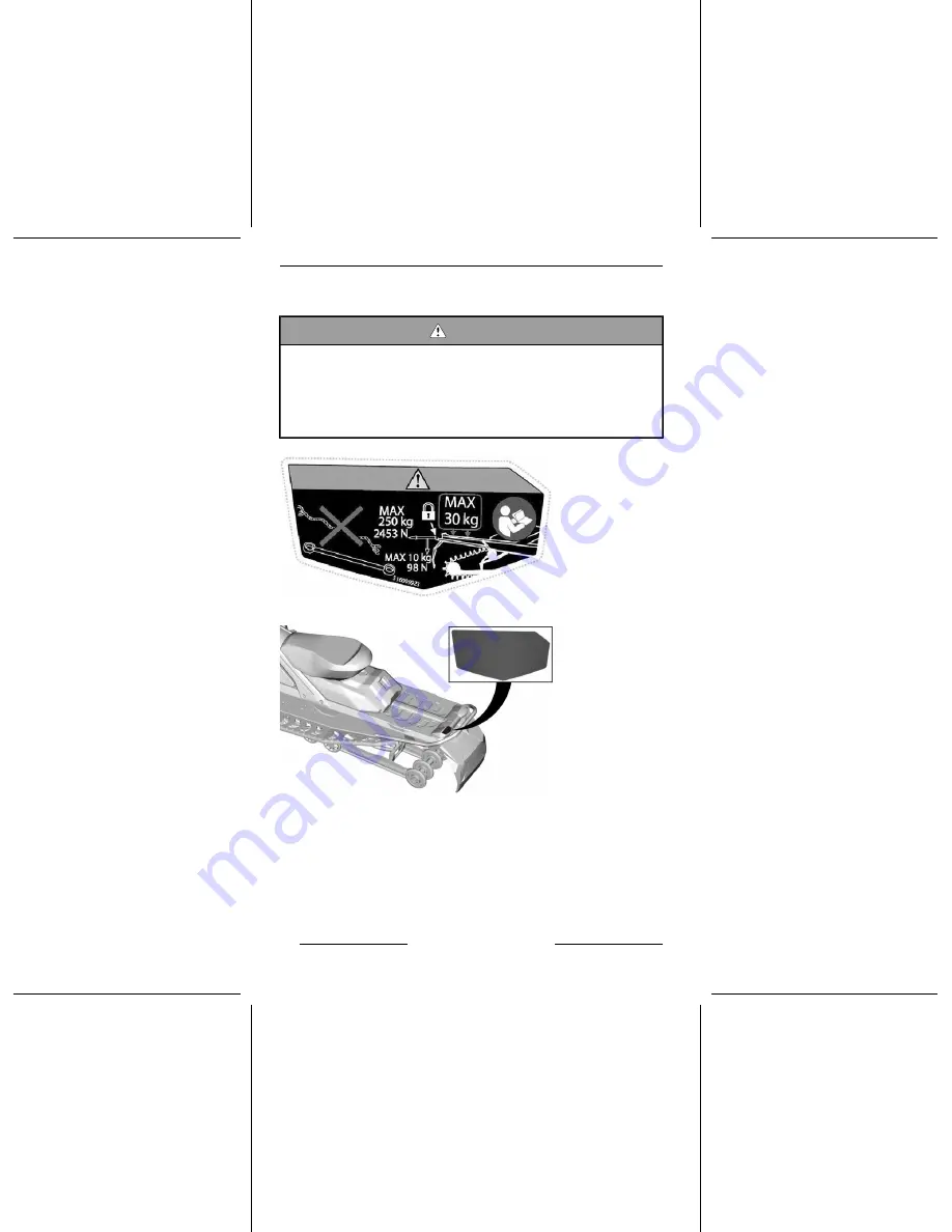 BRP Lynx 49 Ranger PRO 600R E-TEC Operator'S Manual Download Page 72