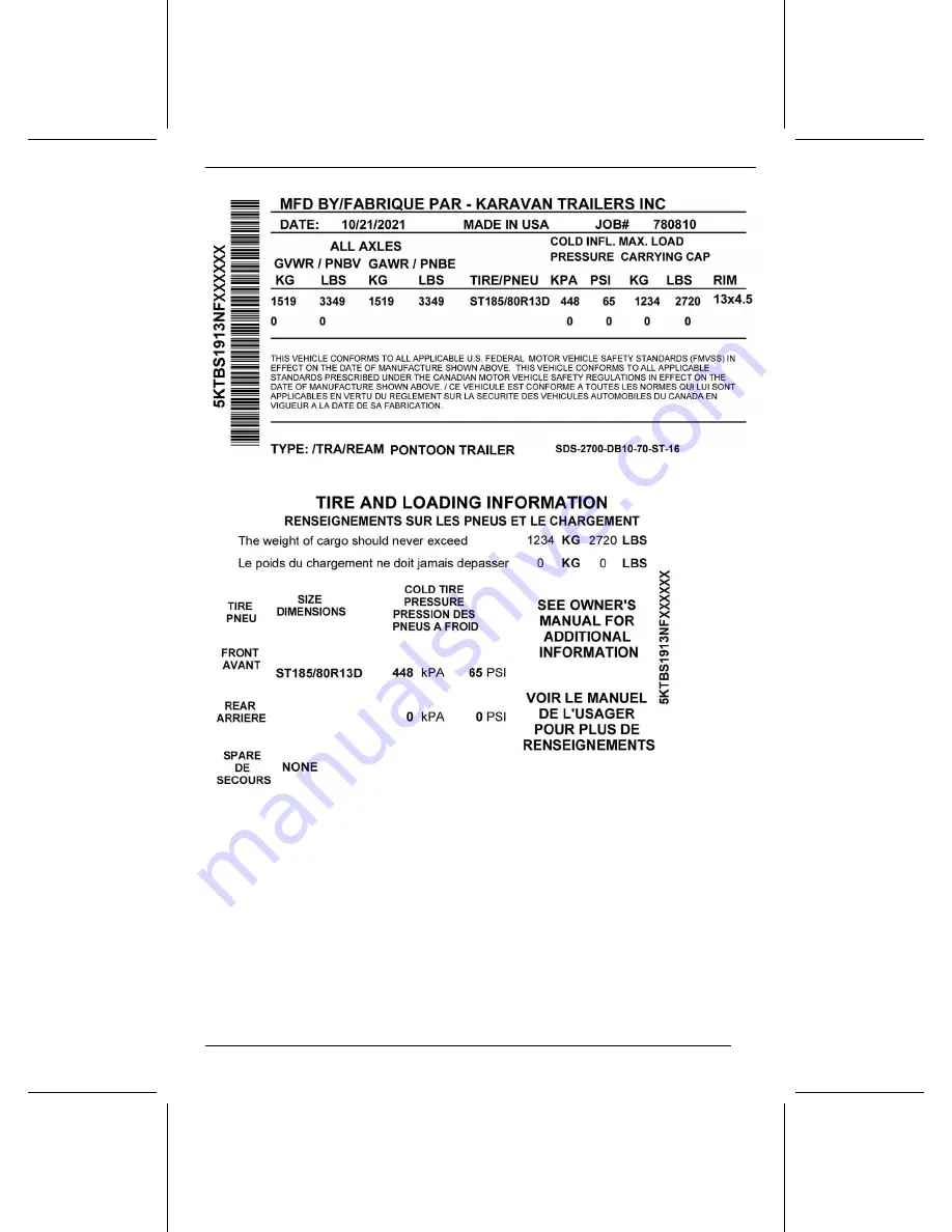 BRP SEA-DOO Switch 13 User Manual Download Page 13