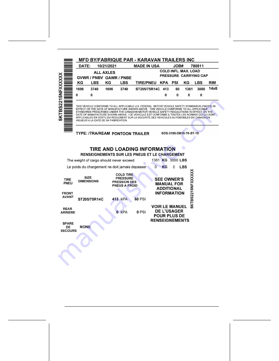 BRP SEA-DOO Switch 13 User Manual Download Page 14