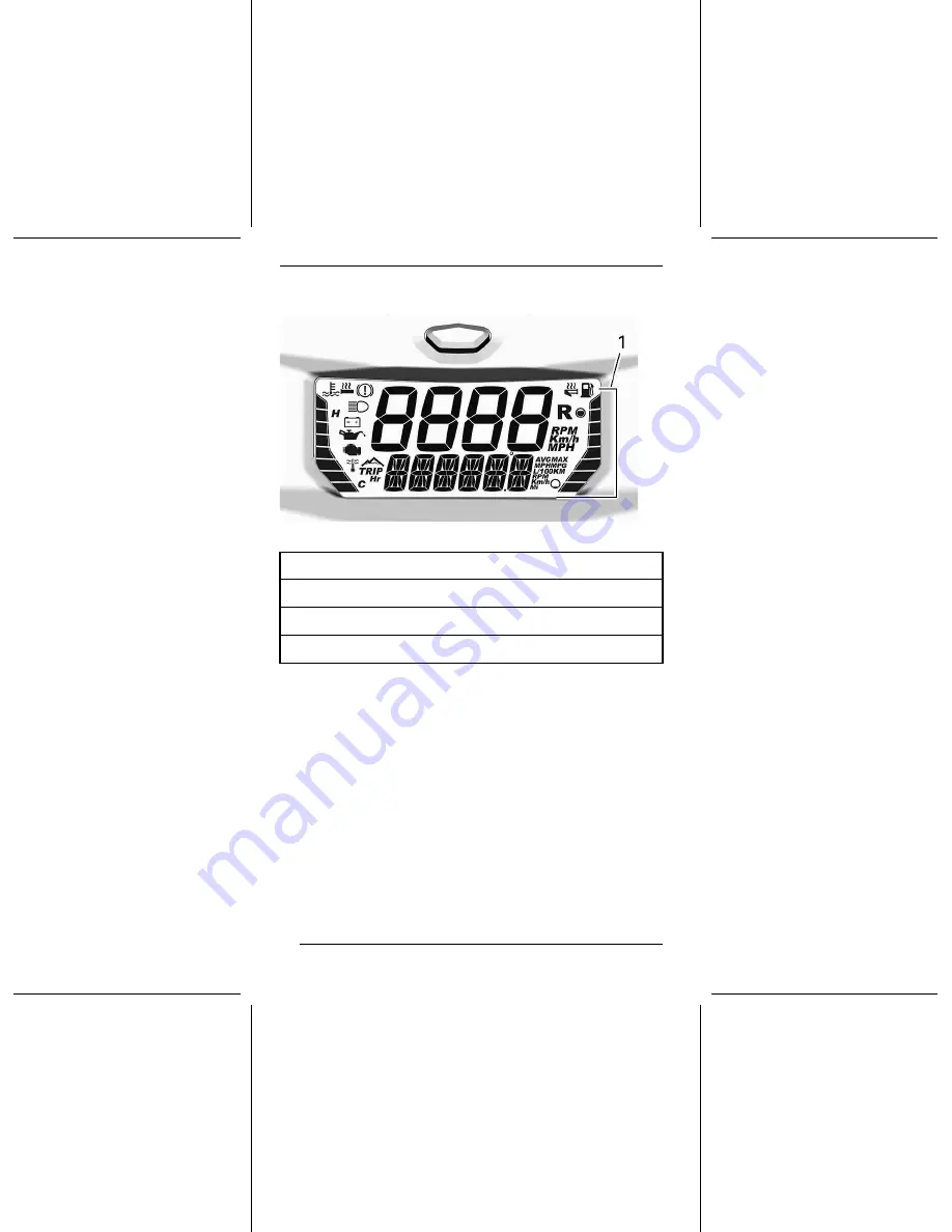 BRP Ski-Doo COMPACT DIGITAL DISPLAY Скачать руководство пользователя страница 12