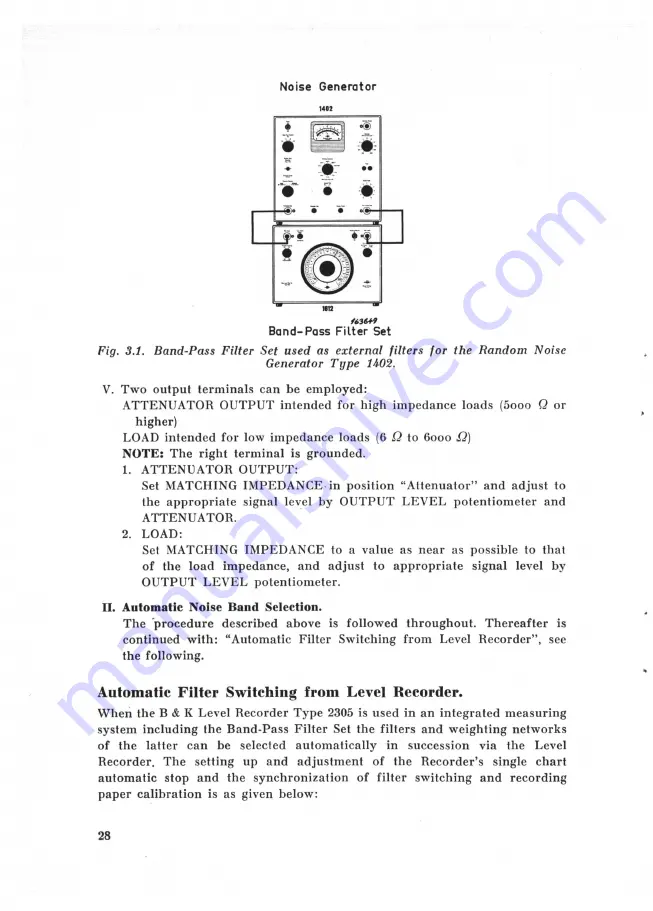 BRUEL & KJAER 1612 Instructions And Applications Download Page 30