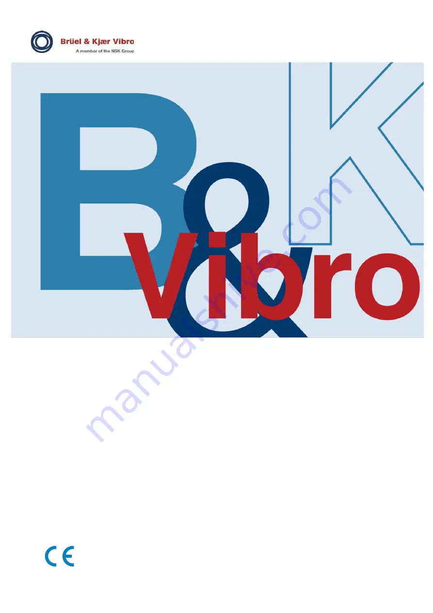 BRUEL & KJAER VIBROCONTROL 1800 Series Instructions Manual Download Page 1