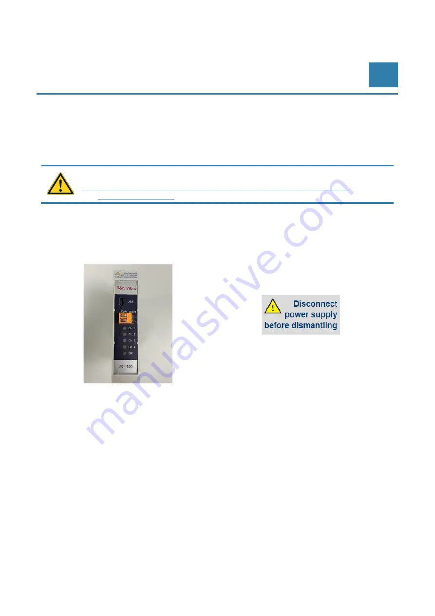 BRUEL & KJAER VIBROCONTROL 1800 Series Instructions Manual Download Page 57