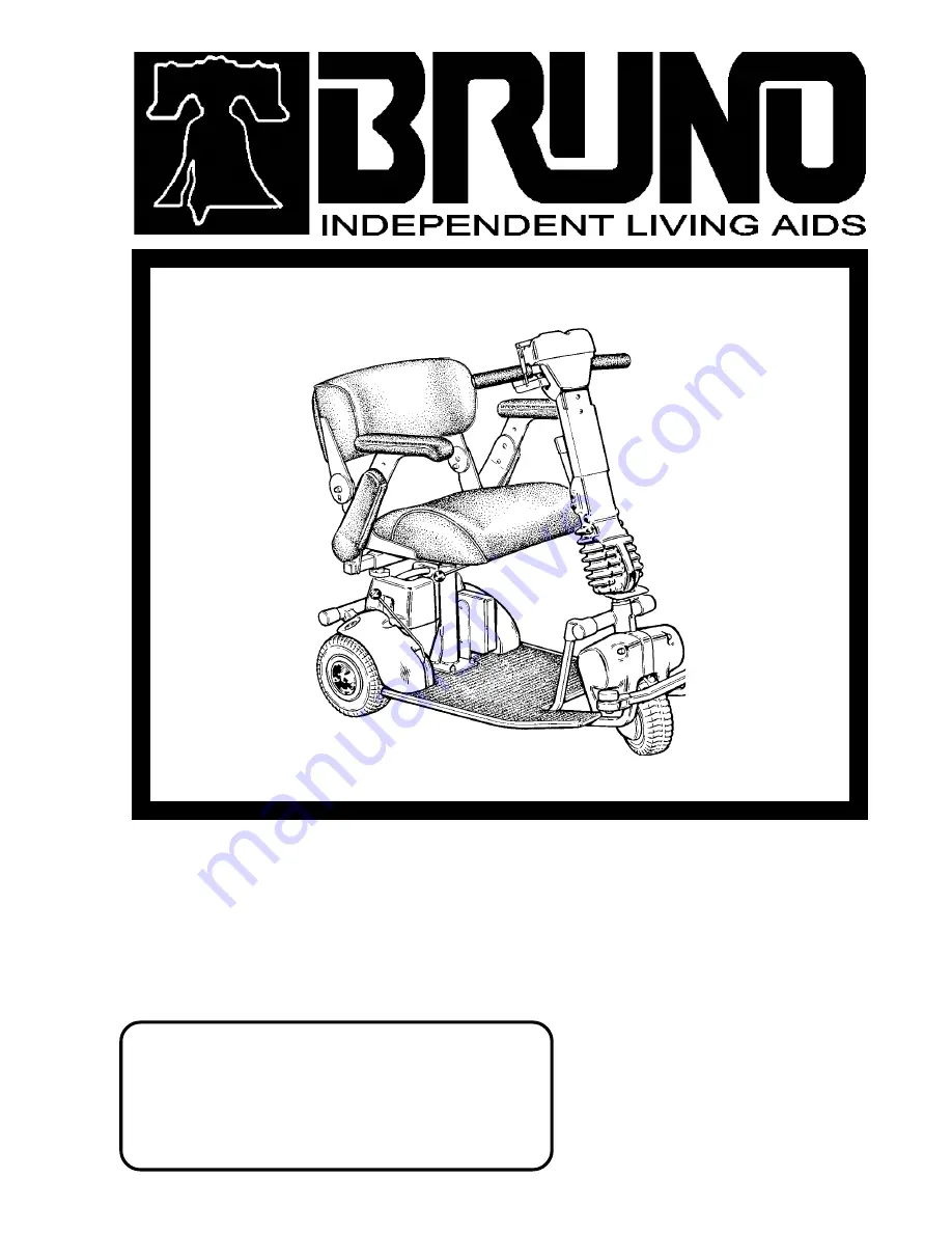 Bruno REGAL CUB 35 Скачать руководство пользователя страница 1