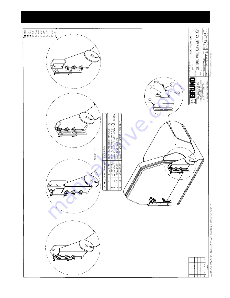 Bruno REGAL CUB 35 Operator'S Manual Download Page 37