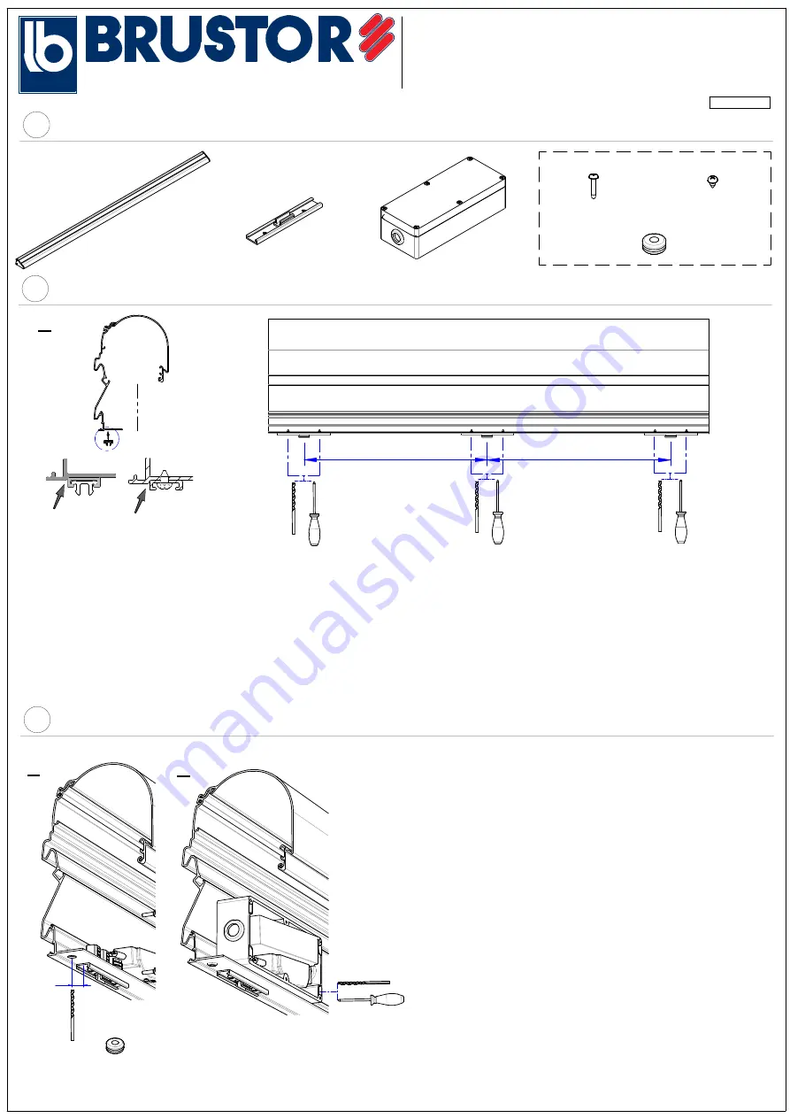 BRUSTOR B25 Series Installation Instructions Manual Download Page 1